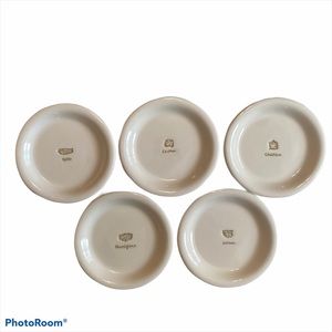 Williams Sonoma Cheese Wine Plates Appetizer